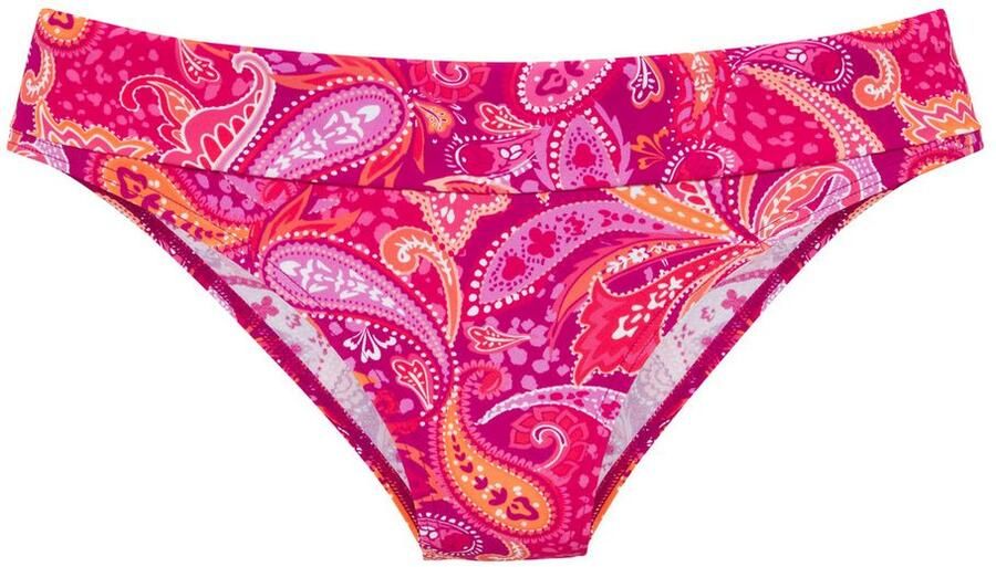 Vivance Bikinibroekje Pretty met omslagband en modieus paisley-patroon - Foto 7