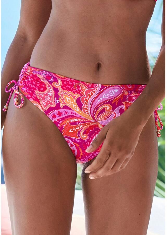 Vivance Beugelbandeau bikinitop Pretty met modieus paisley-patroon en wikkeloptiek - Foto 6