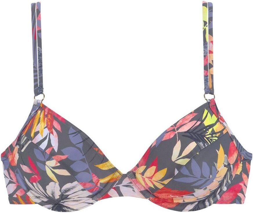 Vivance Bikinitop met beugels Leilani met sierringetjes bij de dubbele bandjes