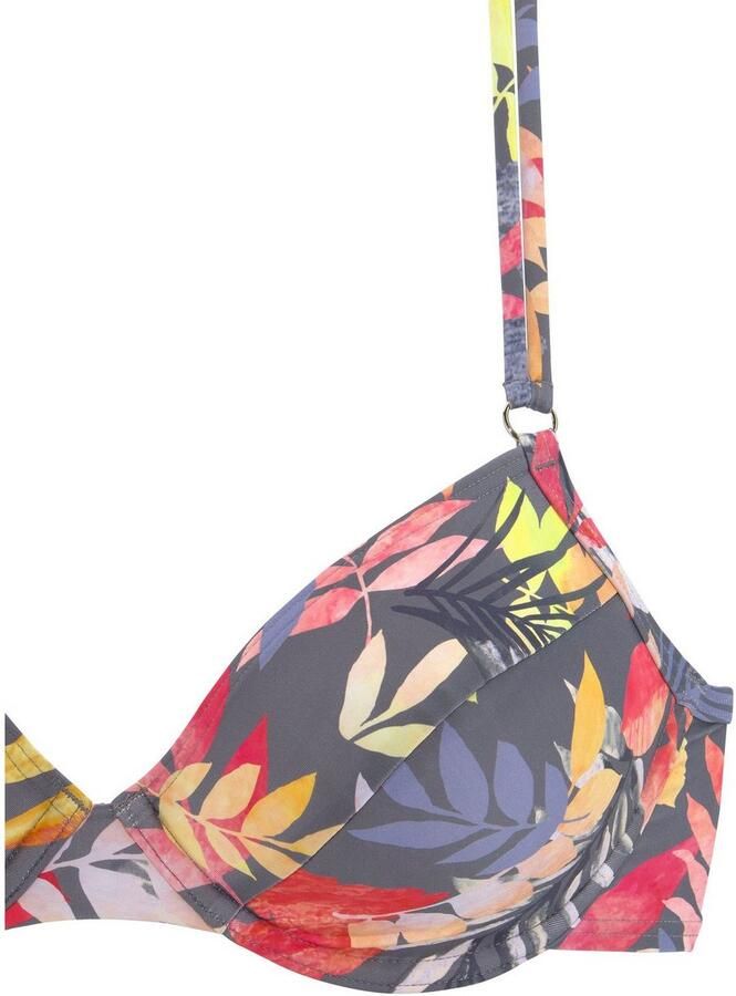 Vivance Bikinitop met beugels Leilani met sierringetjes bij de dubbele bandjes - Foto 3