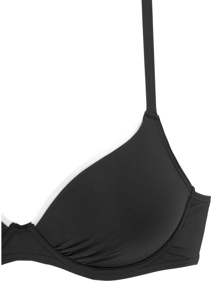 Vivance Bikinitop met beugels Lorena met contrastkleurige paspels - Foto 4