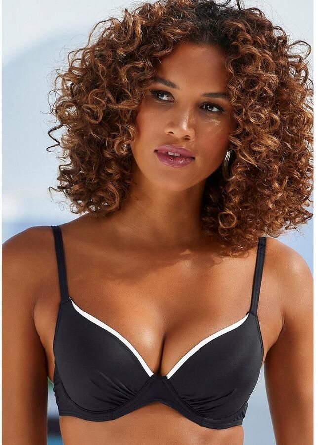 Vivance Bikinitop met beugels Lorena met contrastkleurige paspels - Foto 2