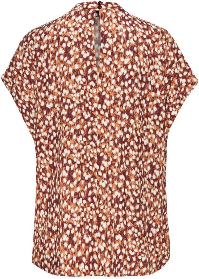 Vivance Blouse met korte mouwen met stippenprint printblouse - Foto 2