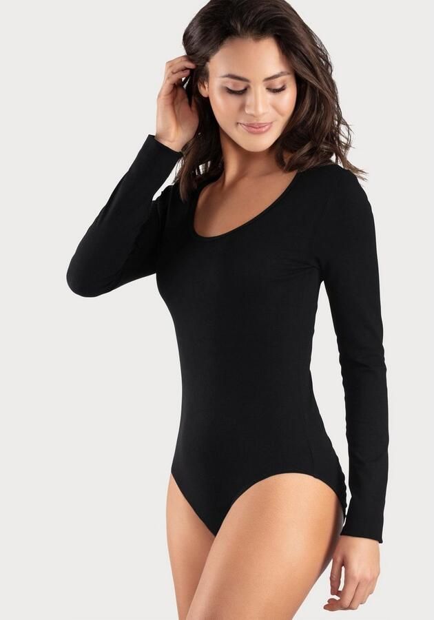 Vivance Body met lange mouwen elastische katoenkwaliteit (Set van 2) - Foto 4