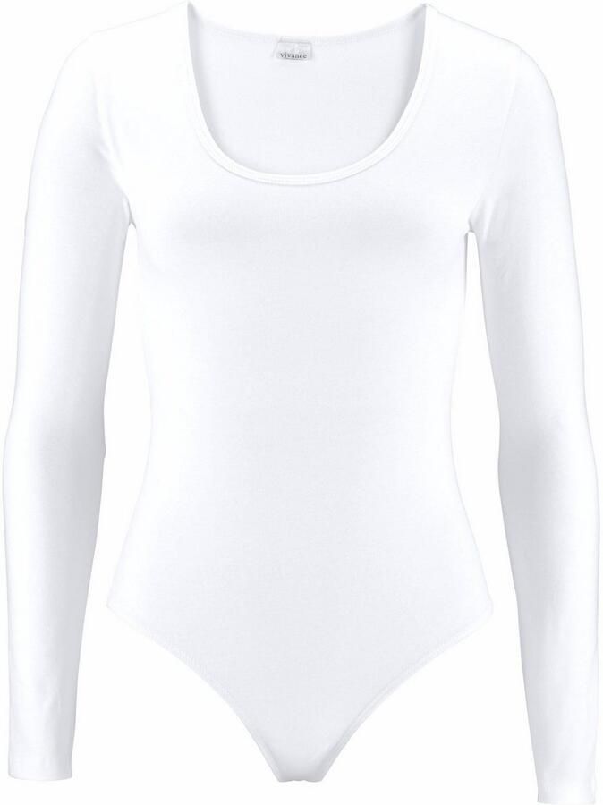 Vivance Body met lange mouwen elastische katoenkwaliteit (Set van 2) - Foto 2