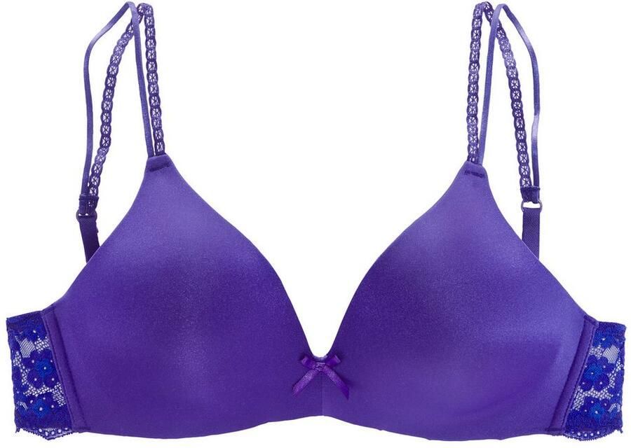 Vivance Bralette-bh Anisa (zonder beugel) met push-up kussentjes en kanten rug sexy lingerie - Foto 5