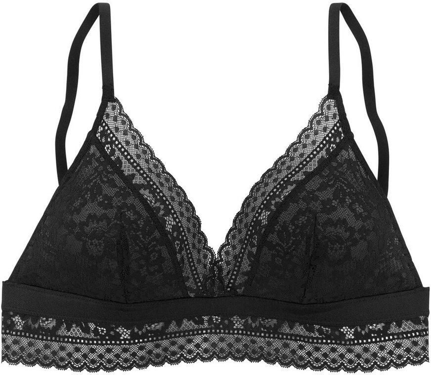 Vivance Bralette-bh Viola zonder beugels trendy triangel beha lingerie