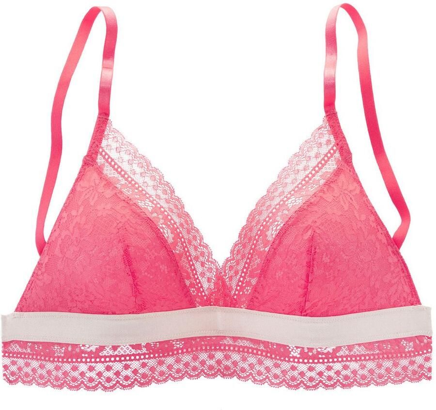 Vivance Bralette-bh Viola zonder beugels trendy triangel beha lingerie - Foto 3