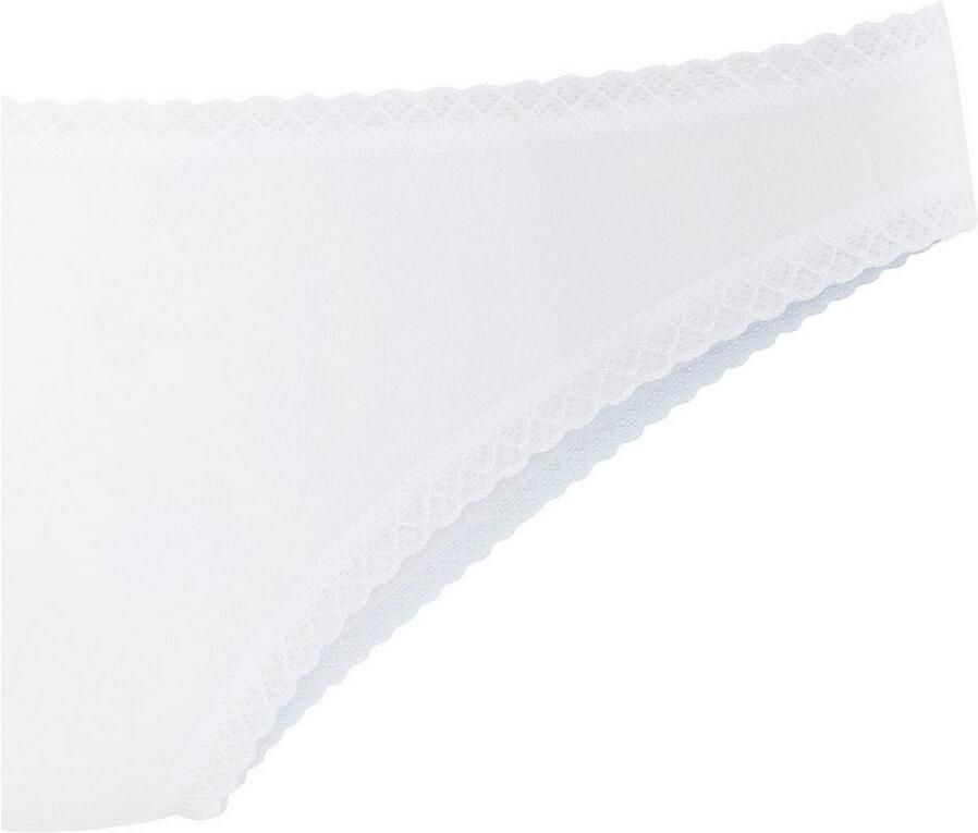 Vivance Brazilian slip met fijne kantafwerking en van zachte katoenkwaliteit (7 stuks in set)