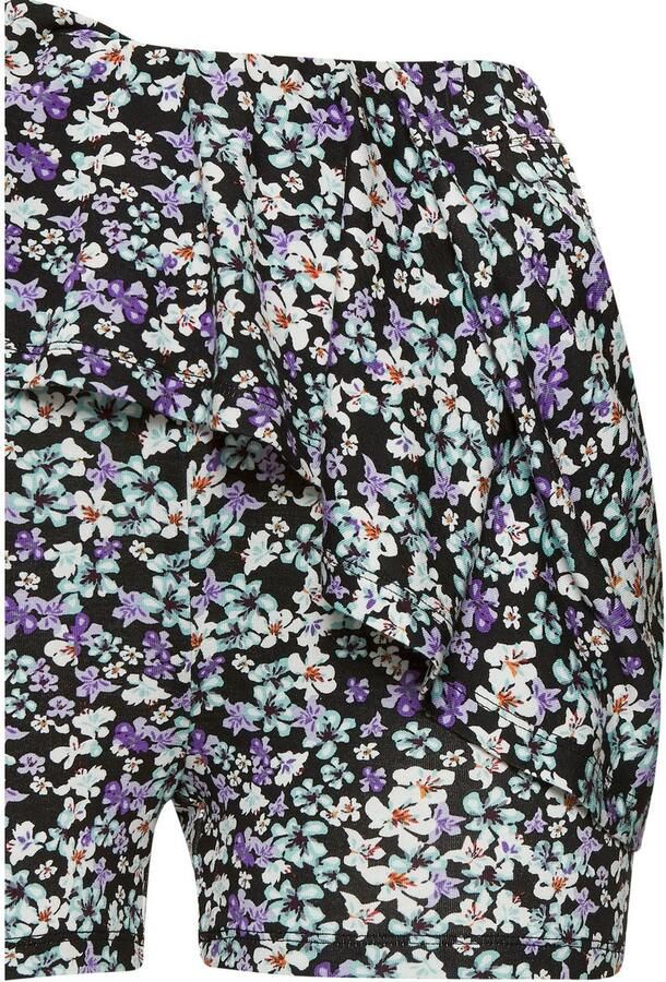 Vivance Broekrok met bloe print skort rok inclusief broek - Foto 4