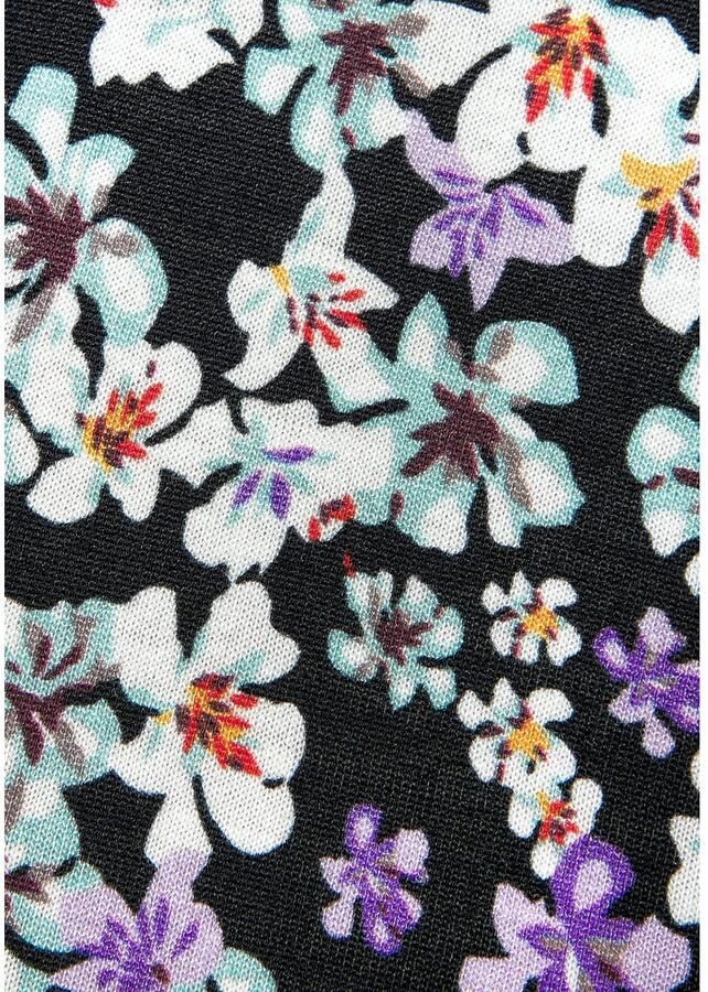 Vivance Broekrok met bloe print skort rok inclusief broek