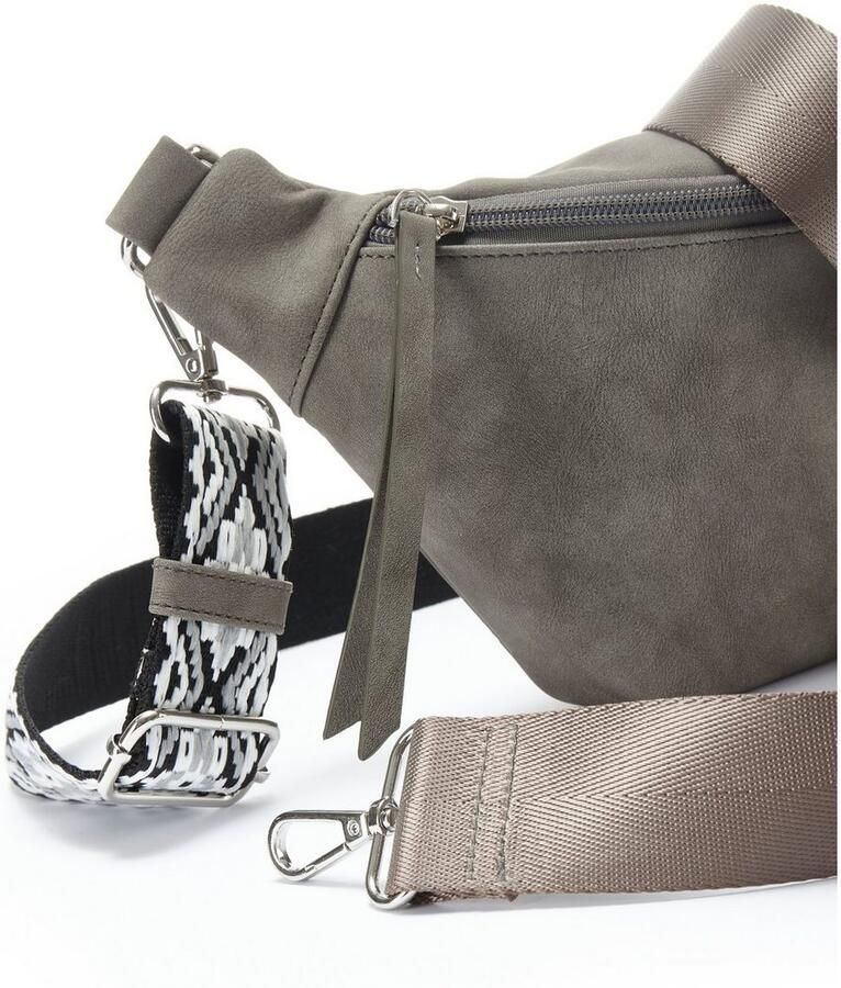 Vivance Buiktasje Schoudertas heuptas Crossbody-tas heuptas verwisselbare schouderriem VEGAN - Foto 2