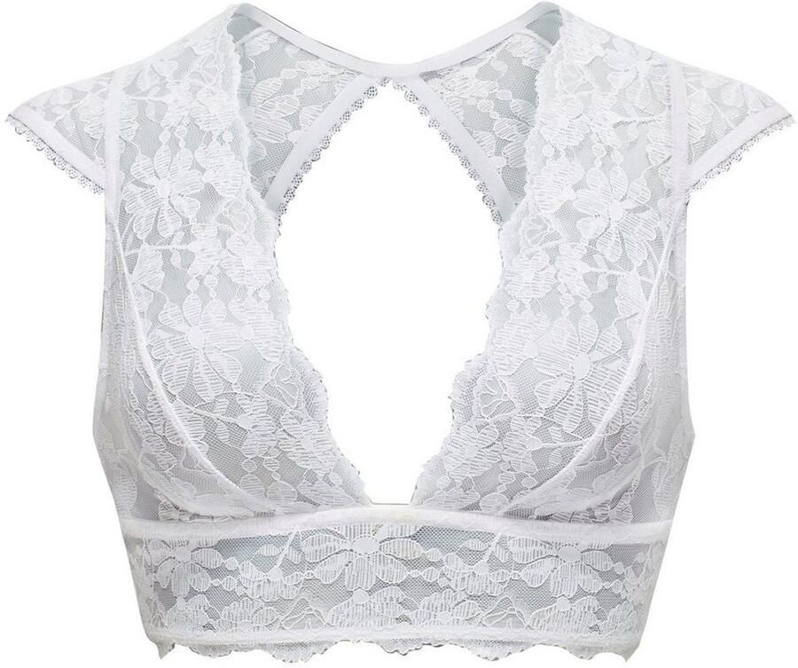 Vivance Bustier MIRJA Kanten-top van transparante kant bra-top lingerie zonder beugel - Foto 5