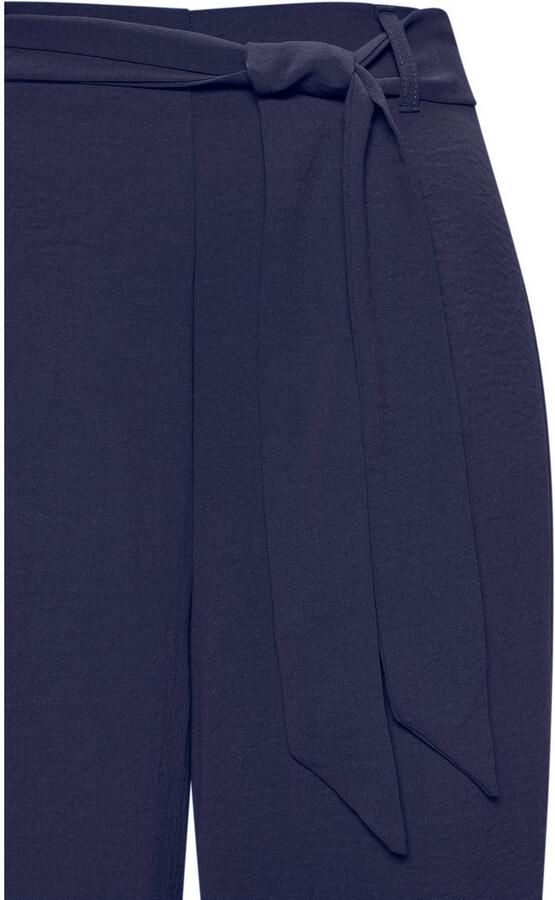 Vivance Comfortbroek met elastische tailleband zomerbroek basis (Met riem) - Foto 5