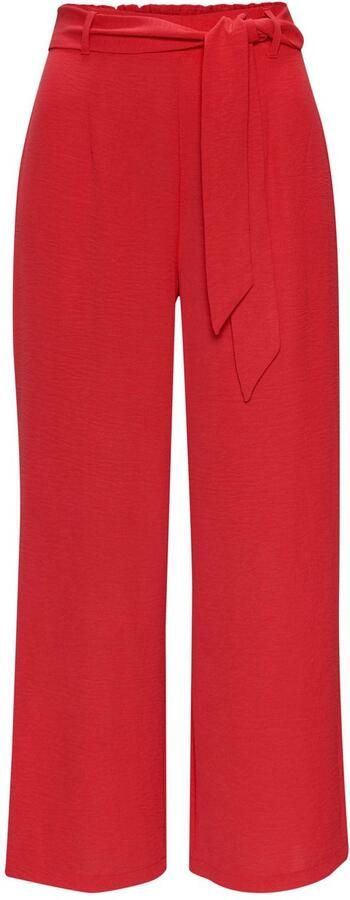 Vivance Comfortbroek met elastische tailleband zomerbroek basis (Met riem) - Foto 9