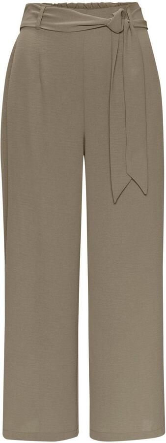 Vivance Comfortbroek met elastische tailleband zomerbroek basis (Met riem) - Foto 5