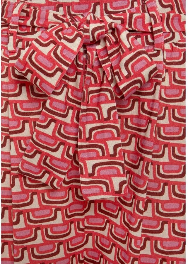 Vivance Culotte met retro-print lichte jerseybroek zomerbroek (Met een bindceintuur) - Foto 2