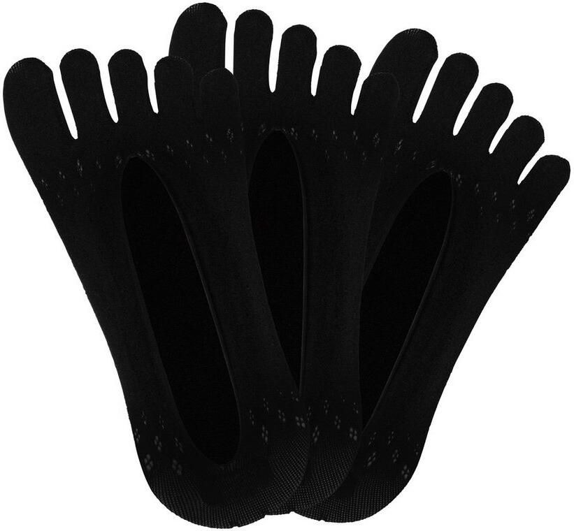 Vivance Fijne enkelsokken met gescheiden tenen (set 3 paar) - Foto 7