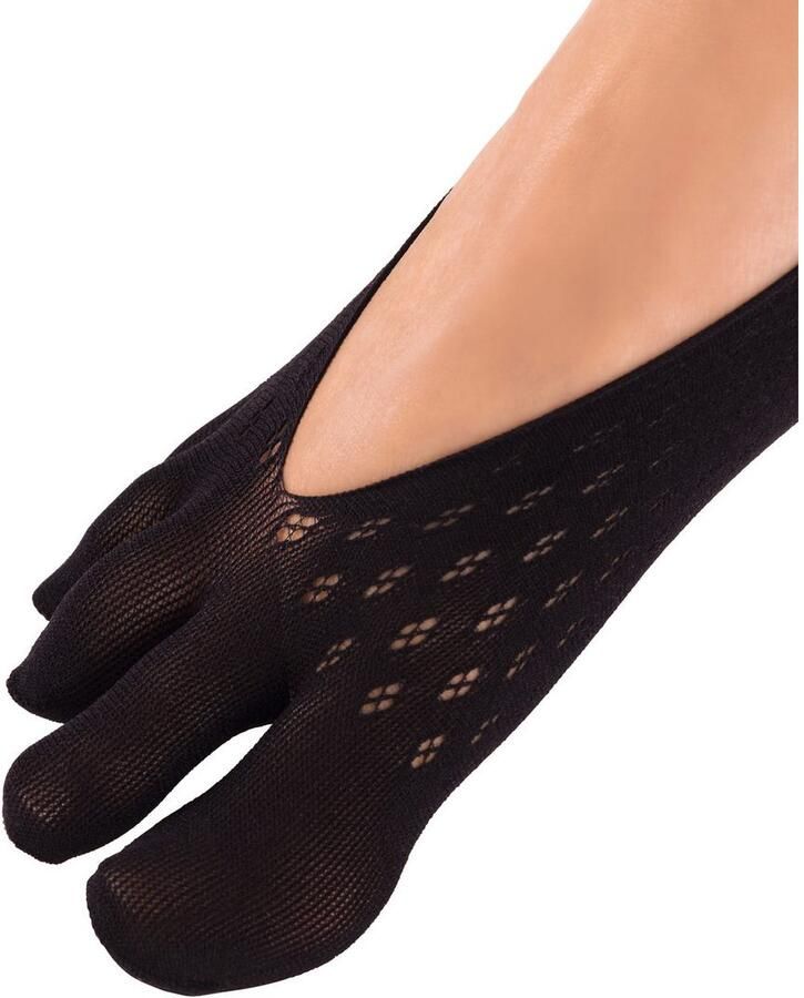 Vivance Fijne enkelsokken met gescheiden tenen (set 3 paar) - Foto 5