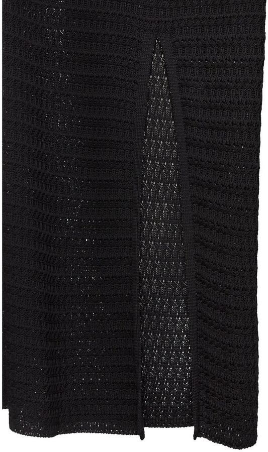 Vivance Gebreide jurk met split festival modieuze haakjurk strandjurk - Foto 4