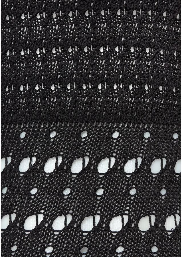 Vivance Gebreide jurk met split festival modieuze haakjurk strandjurk - Foto 1