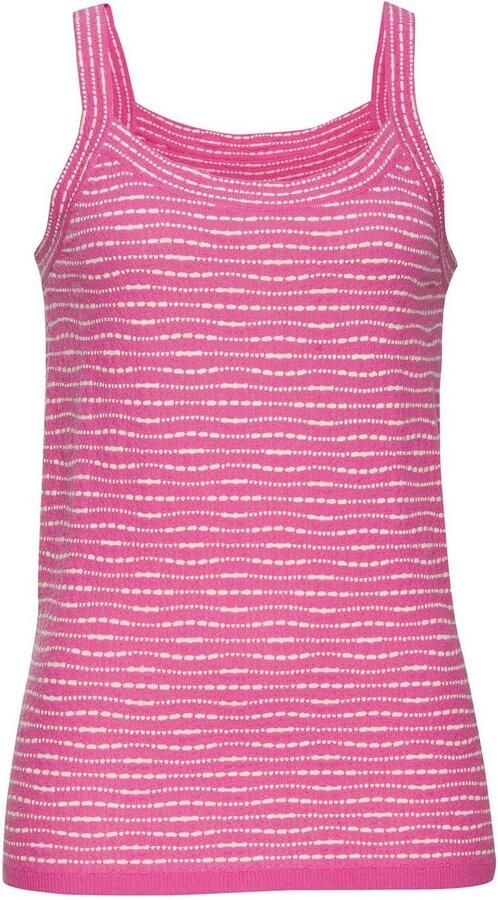 Vivance Gebreide top Met streepstructuur van lichte tricotkwaliteit - Foto 5