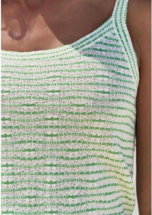 Vivance Gebreide top Met streepstructuur van lichte tricotkwaliteit - Foto 3