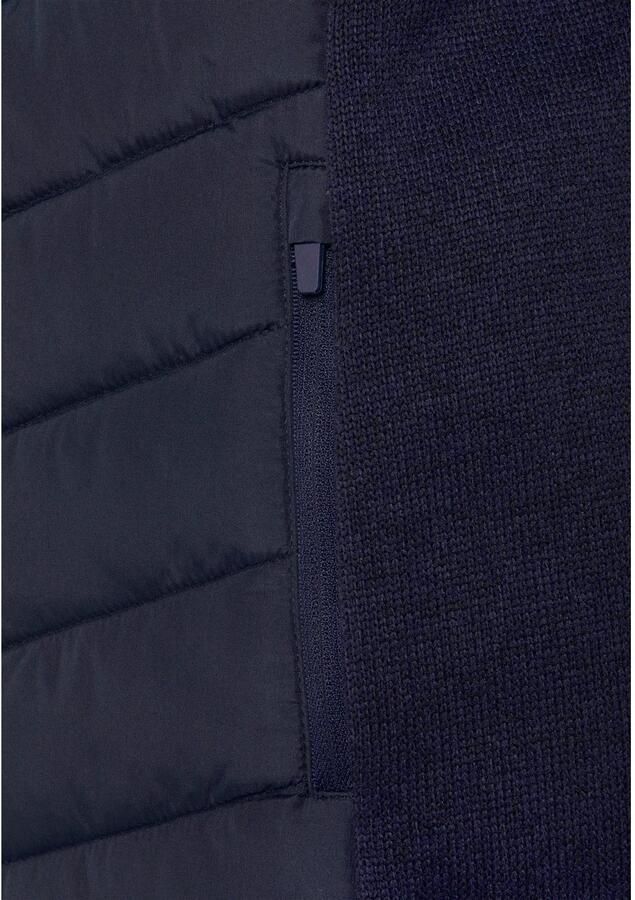 Vivance Gewatteerde jas met tricot-fleece-mouwen - Foto 2