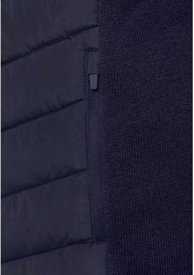 Vivance Gewatteerde jas met tricot-fleece-mouwen - Foto 2