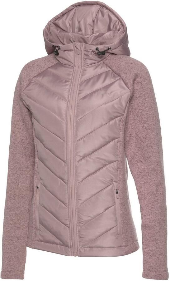 Vivance Gewatteerde jas met tricot-fleece-mouwen - Foto 4