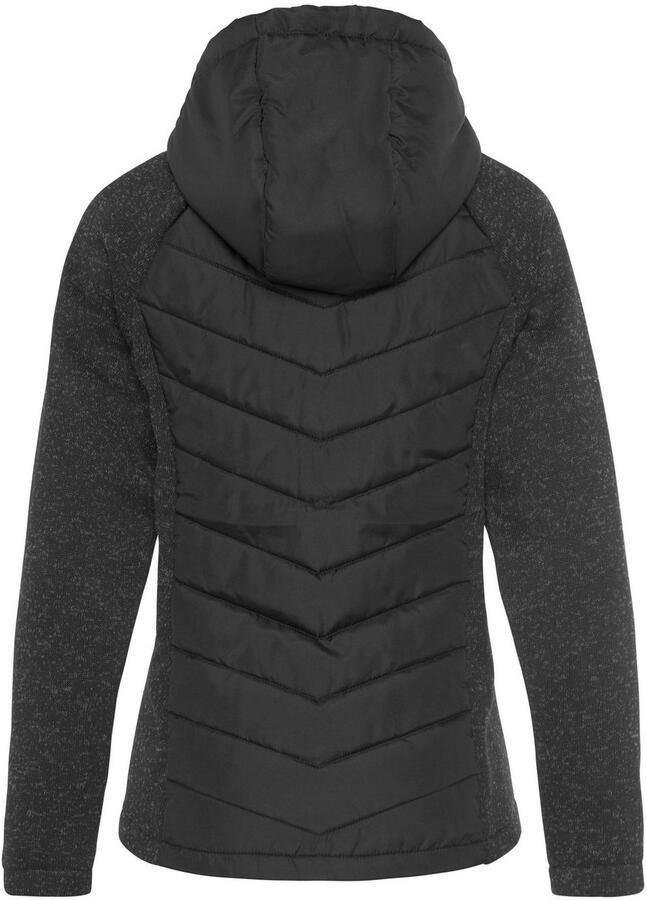 Vivance Gewatteerde jas met tricot-fleece-mouwen