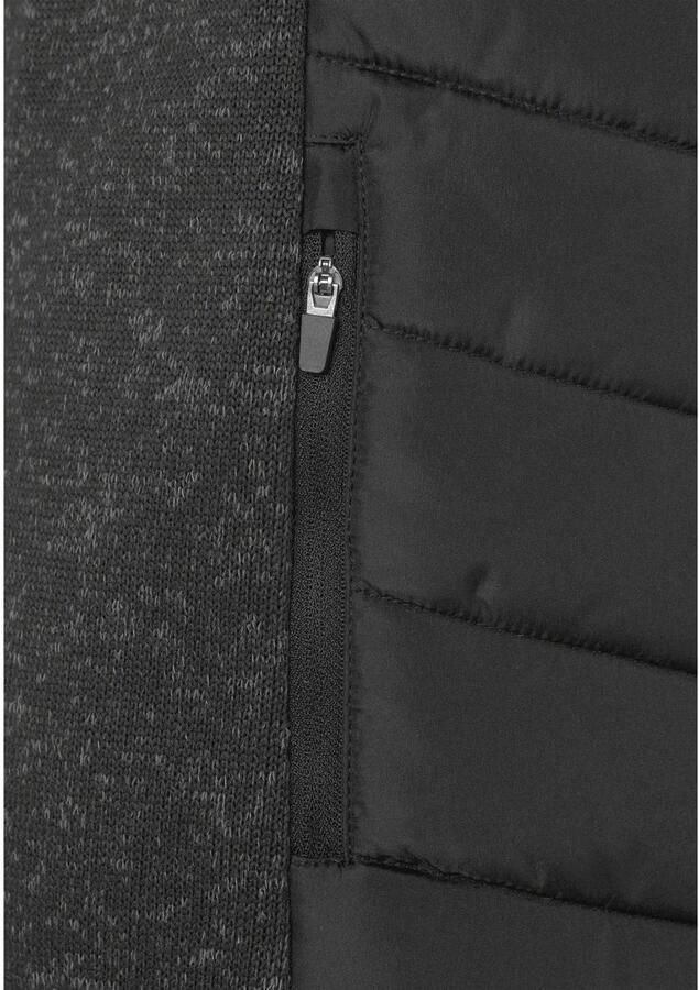 Vivance Gewatteerde jas met tricot-fleece-mouwen - Foto 3