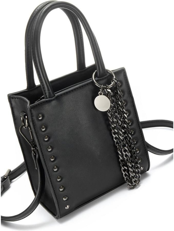 Vivance Handtas Minibag met klinknagel-details schoudertas handtas crossbody tas vegan - Foto 2