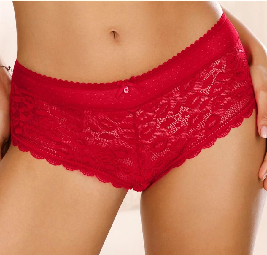 Vivance Hipster van kant in leo-look en zacht mesh-materiaal - Foto 5