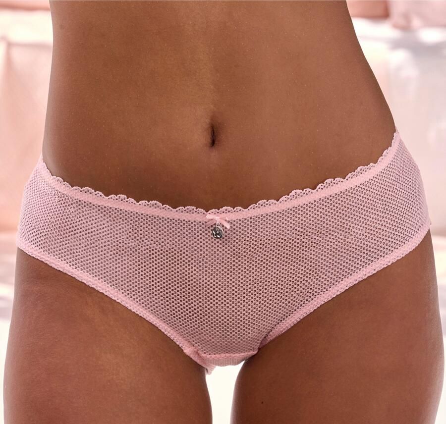 Vivance Hipster van netkant in transparante look - Foto 4