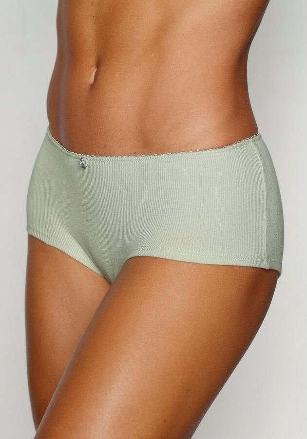 Vivance Hipster van zachte en elastische ribstof met delicate roosjes vooraan (3 stuks) - Foto 3