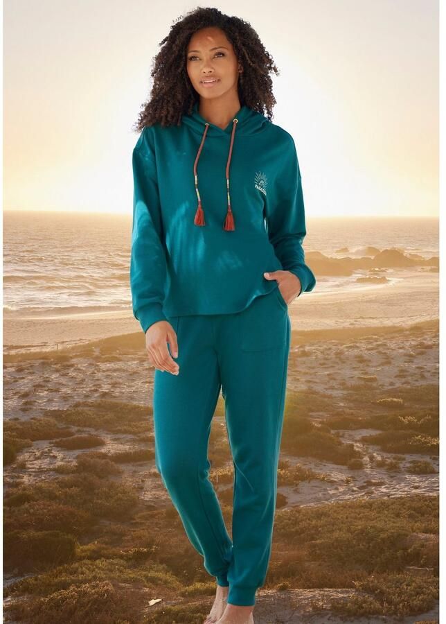 Vivance Hoodie Capuchonsweatshirt met print loungewear - Foto 3