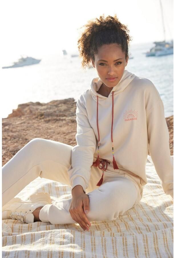 Vivance Sweatpants Relaxbroek loungebroek met opgenaaide zakken loungewear - Foto 5