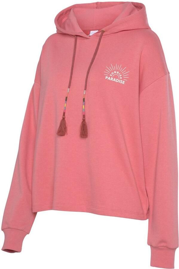 Vivance Hoodie Capuchonsweatshirt met print loungewear - Foto 6