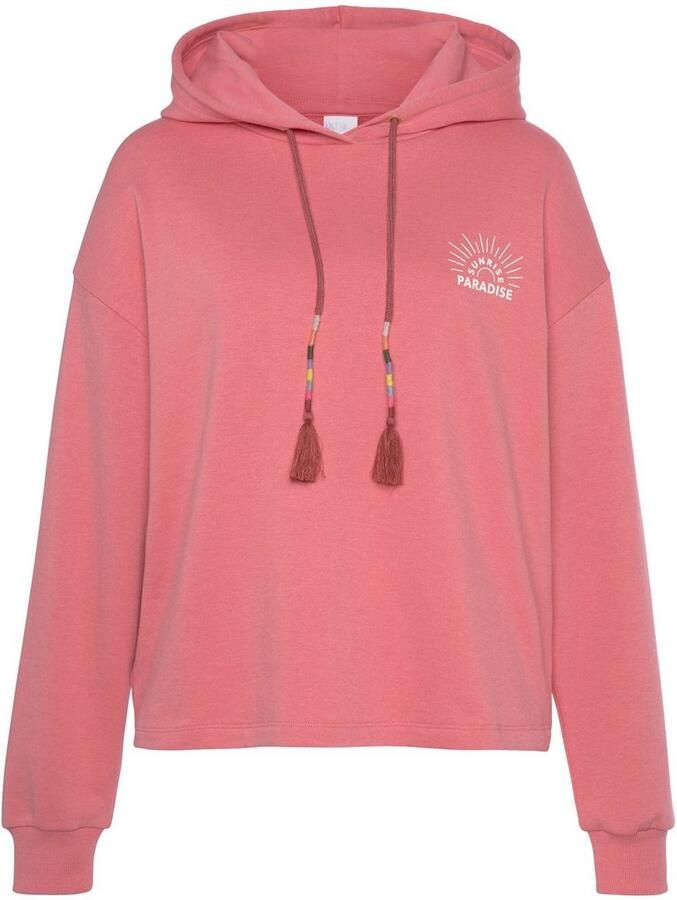 Vivance Hoodie Capuchonsweatshirt met print loungewear