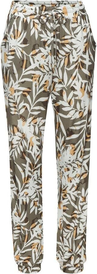 Vivance Jerseybroek met alloverdruk lichte zomerbroek met zakken strandbroek - Foto 6