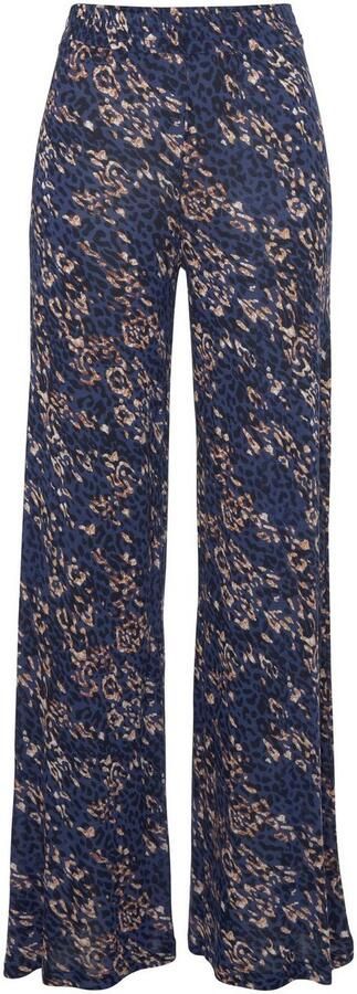 Vivance Jerseybroek met alloverprint comfortabele zomerbroek in wijde pasvorm strandbroek - Foto 5