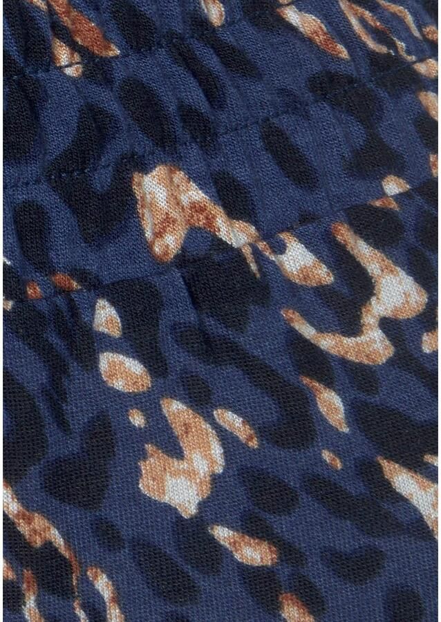 Vivance Jerseybroek met alloverprint comfortabele zomerbroek in wijde pasvorm strandbroek - Foto 3