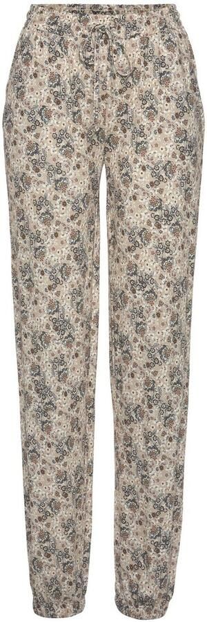 Vivance Jerseybroek met bloemenprint en zakken zomerbroek elastisch - Foto 6