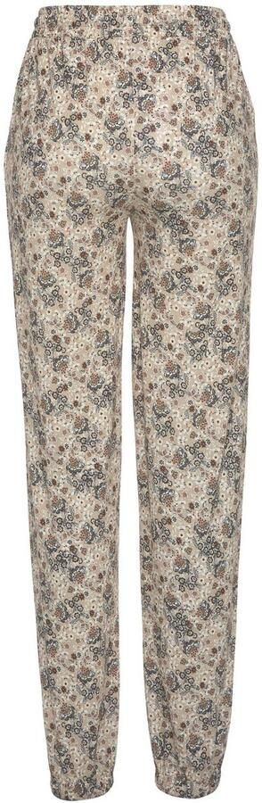 Vivance Jerseybroek met bloemenprint en zakken zomerbroek elastisch - Foto 7