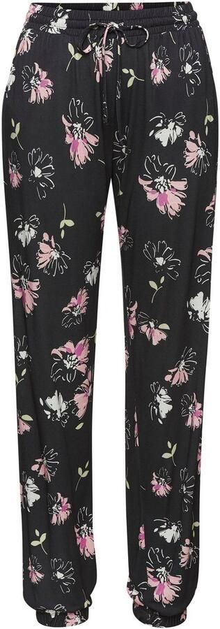 Vivance Jerseybroek met grote bloe print instapbroek van jersey - Foto 7