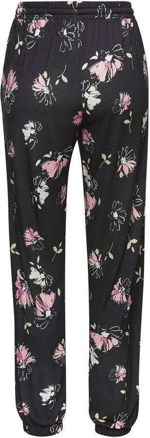 Vivance Jerseybroek met grote bloe print instapbroek van jersey - Foto 6