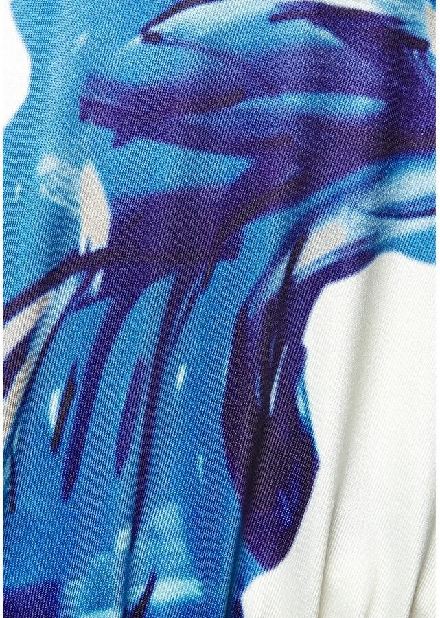 Vivance Jerseyjurk in wikkel-look getailleerde minijurk zomerjurk