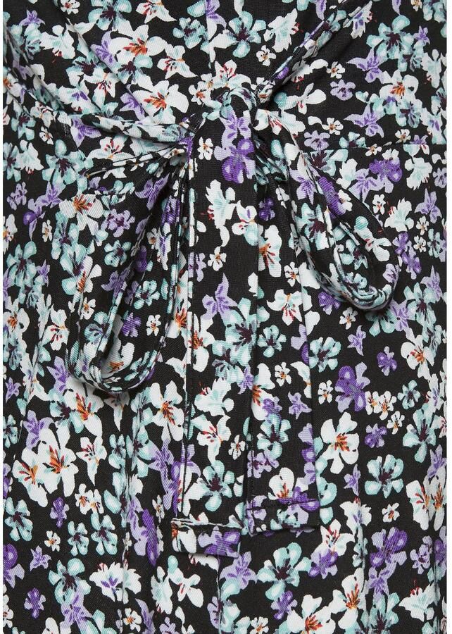 Vivance Jerseyjurk met alloverprint en strikband wikkeljurk zomerjurk - Foto 2