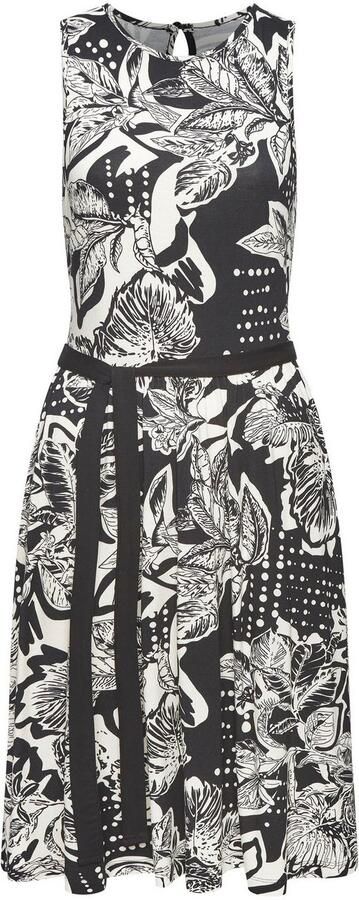 Vivance Jerseyjurk met bindband zomerjurk casual - Foto 6